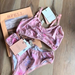 Spell Wild Bloom Bralette & Bloomer Set